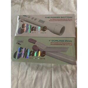 Mane Addicts Power Bottom and‎ 1 Inch Curling Iron Styling Attachment